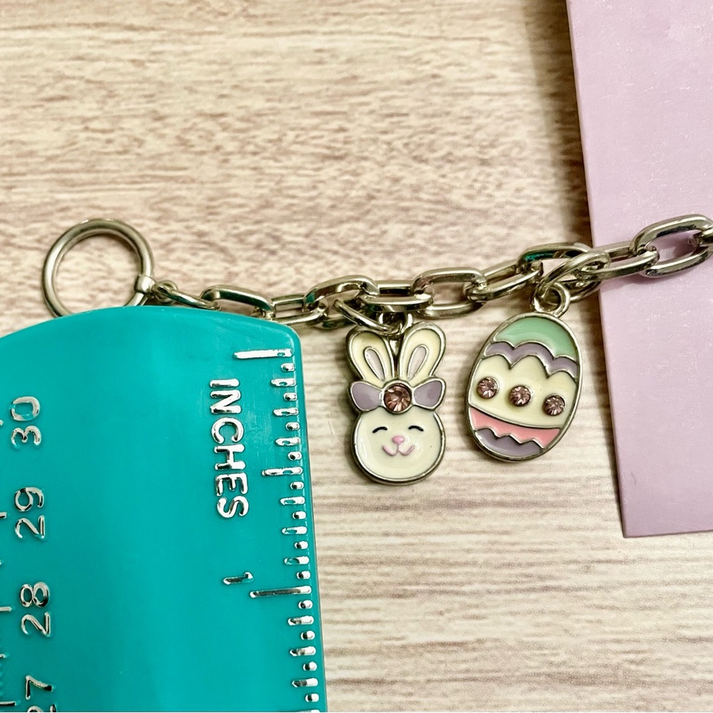 Easter Bunny & Egg Charm Bracelet - Russ Berrie - Picture 7 of 10